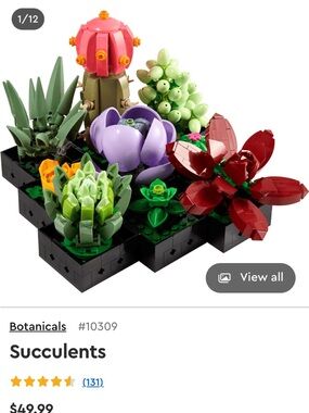 LEGO- Succulents Decorative Set - Multicolor